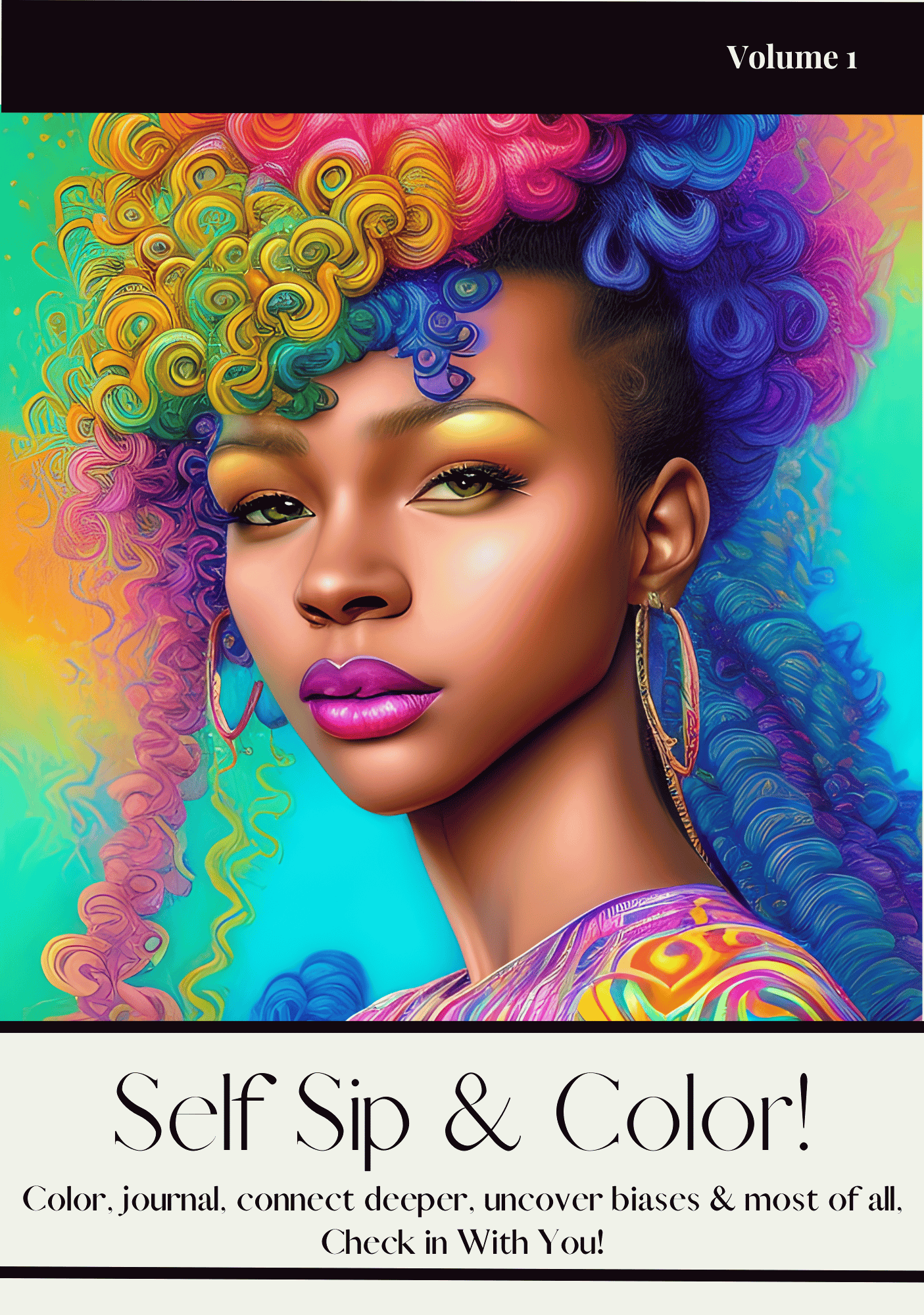 Self Sip & Color, Volume No. 1 It's always going to be difficult to be someone you're not. (6.5 × 9.25 in) (1)